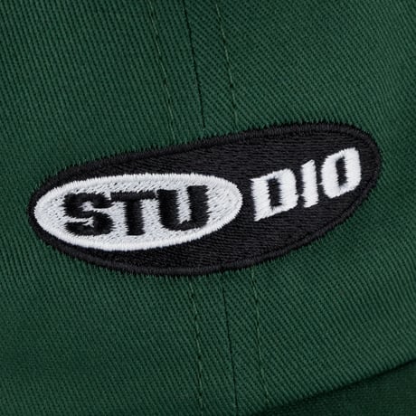 STUDIO SKATEBOARDS 6 PANEL CAP - OLIVE