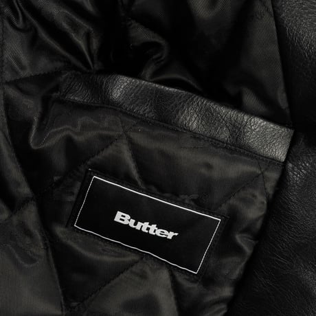 BUTTERGOODS ISAAC HAYES BOMBER JACKET - BLACK