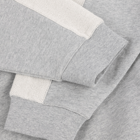 DIME REVERSED FRENCH TERRY CREWNECK - ASH