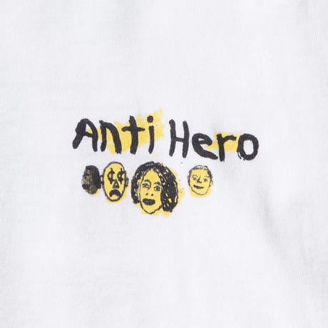 ANTIHERO EXPRESSIONS TEE - WHITE