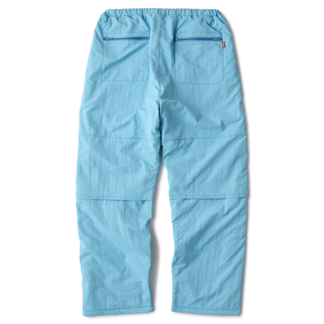 HELLRAZOR COLLEGE LOGO NYLON PANTS with VENTILATION - SLATE
