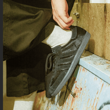 ADIDAS  SAMBA ADV JAPAN - CORE BLACK
