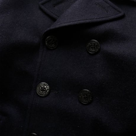 WHIMSY WOOL PEACORT - NAVY