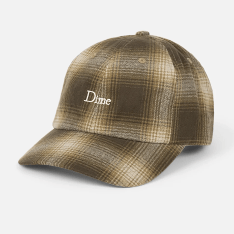 DIME FLANNEL LOW PRO CAP - BROWN