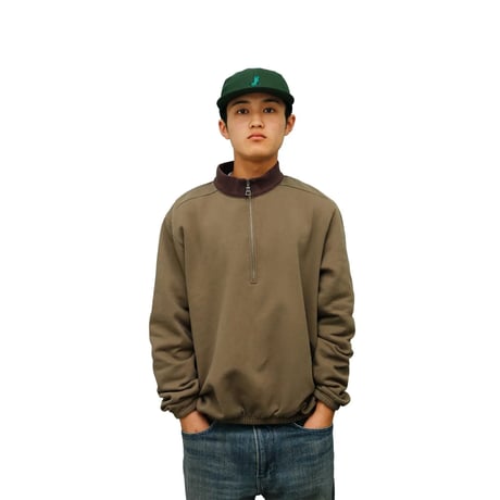 WHIMSY CYCLING HARF ZIP - KHAKI