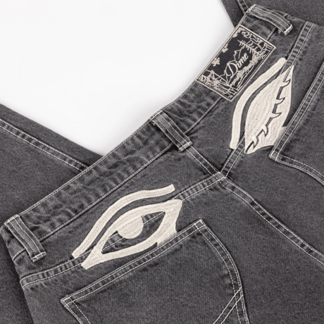 DIME BAGGY WINK DENIM - FADED BLACK