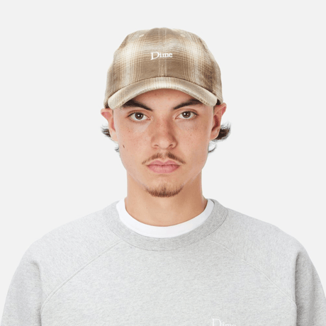 DIME FLANNEL LOW PRO CAP - BROWN