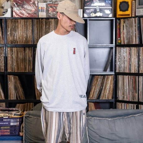 INTERBREED 40oz L/S TEE - ASH