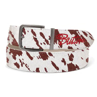 BUTTERGOODS ANIMAL HIDE BELT - COW