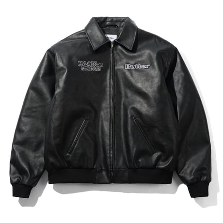 BUTTERGOODS ISAAC HAYES BOMBER JACKET - BLACK