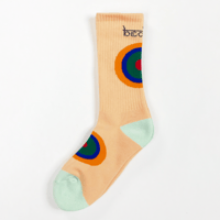 BEDLAM CIRCLE SOCKS -  CREAM