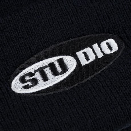 STUDIO SKATEBOARDS CUFFED BEANIE - BLACK