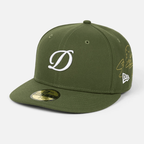 DIME CHILLING NEWERA CAP - OLIVE