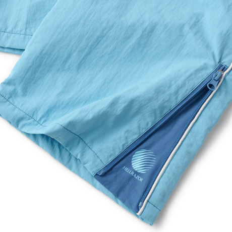 HELLRAZOR COLLEGE LOGO NYLON PANTS with VENTILATION - SLATE