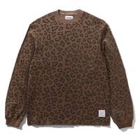 BUTTERGOODS WAFFLE L/S TOP - LEOPARD