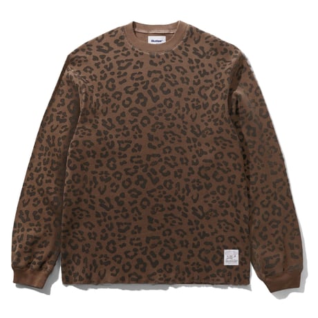 BUTTERGOODS WAFFLE L/S TOP - LEOPARD