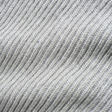 BUTTERGOODS CLUB ZIP-THRU KNIT - ASH