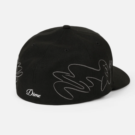 DIME CHILLING NEWERA CAP - BLACK