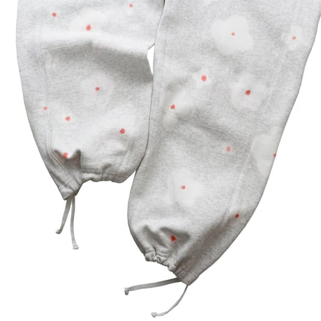 WHIMSY STITCHED SWEAT PANT - FLOWERS