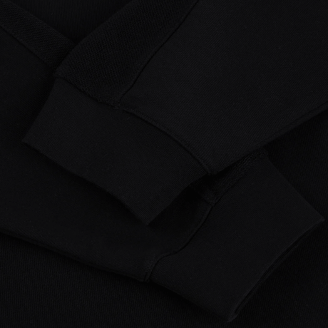 DIME REVERSED FRENCH TERRY CREWNECK - BLACK