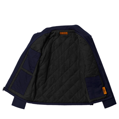 ANTIHERO BASIC EAGLE STASH JACKET - NAVY