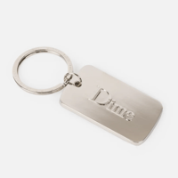 DIME CLASSIC KEY CHAIN - SILVER