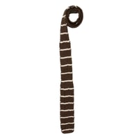 WHIMSY HAND KNITTED TIE -  BROWN