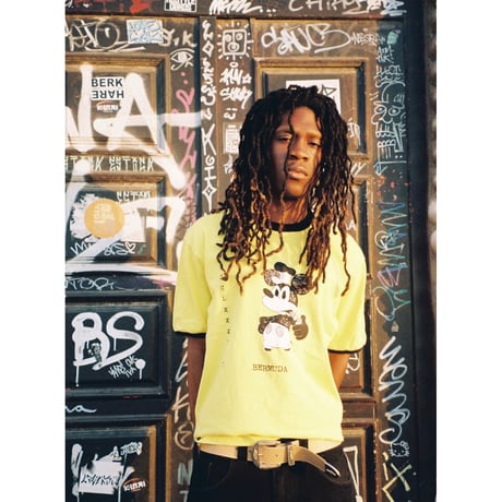 BERMUDA 1383 ERIK RINGER T SHIRT - YELLOW