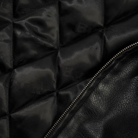 BUTTERGOODS ISAAC HAYES BOMBER JACKET - BLACK