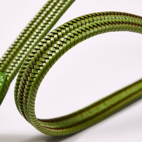 RAJABROOKE STRETCH BELT - L.T.HIJAU SNAKE
