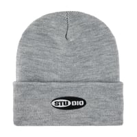 STUDIO SKATEBOARDS CUFFED BEANIE - H,GREY