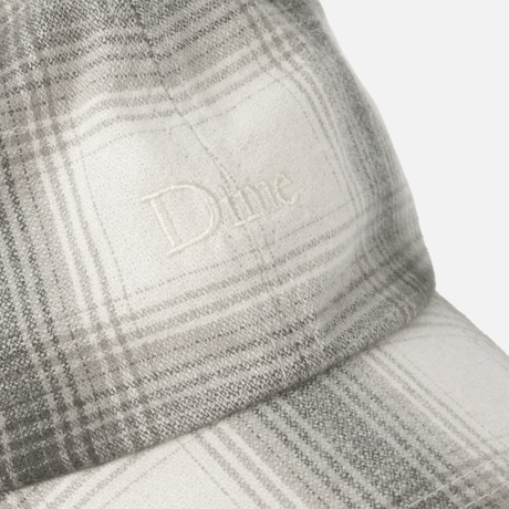 DIME FLANNEL LOW PRO CAP - LIGHT GREY