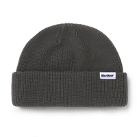 BUTTERGOODS WHARFIE BEANIE - CHARCOAL