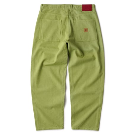 HELLRAZOR BAGGIE COLOR DENIM PANTS - PISTACHIO
