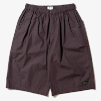 DEMARCOLAB  PLAID JUMBO SHORTS - CRIMSON
