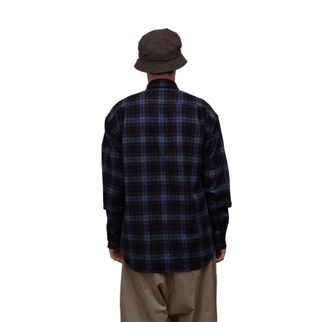 WHIMSY TARTAN FLANNEL SHIRT - BLUE