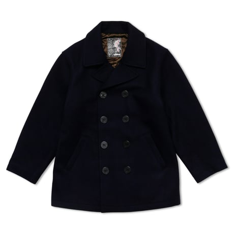 WHIMSY WOOL PEACORT - NAVY