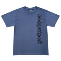 TIMESCAN VERTICLE FLOW TEE - STONE NAVY