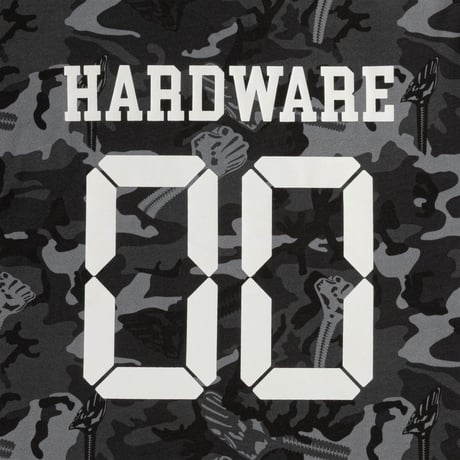HARDIES HARDWEAR THERMAL TEE -GREY CAMO