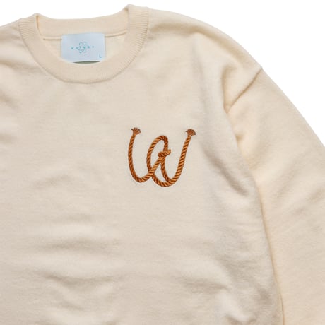 WHIMSY MARINE SWEATER - IVORY