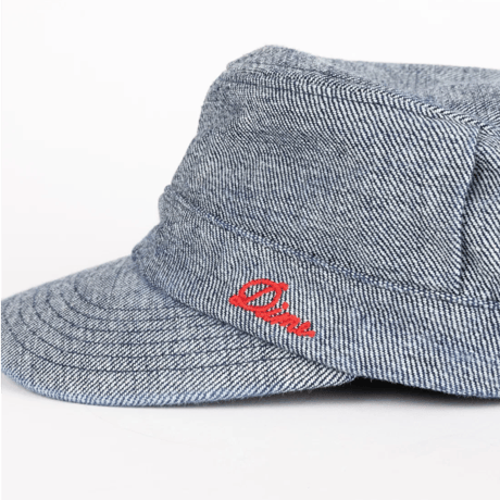 DIME DENIM PAINTER CAP - REVERSED INDIGO