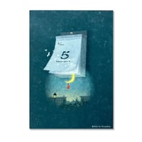 【8/11までの期間限定販売＊着払配送】　repair 日下明 イラストレーション作品「日めくりの記憶」