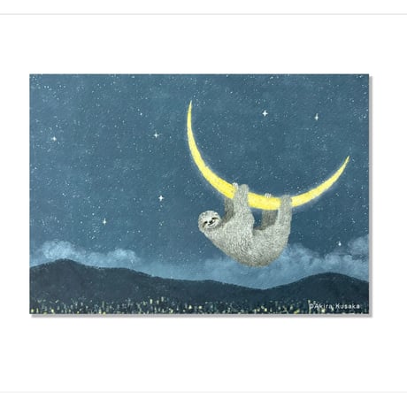 【8/11までの期間限定販売＊着払配送】　repair 日下明 イラストレーション作品「Slow Night」