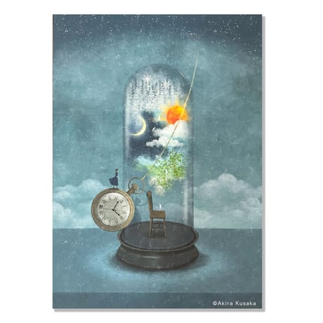 【8/11までの期間限定販売＊着払配送】　repair 日下明 イラストレーション作品「時の標本」