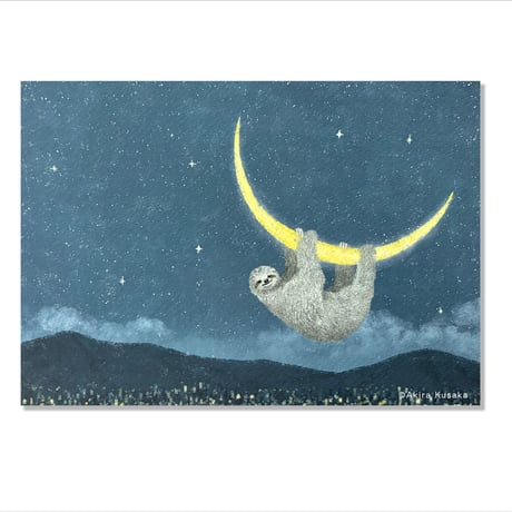 【8/11までの期間限定販売＊着払配送】　repair 日下明 イラストレーション作品「Slow Night」