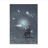 【8/11までの期間限定販売＊着払配送】　repair 日下明 イラストレーション作品「空想案内人」