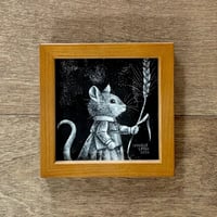【10/18までの期間限定販売＊送料600円込】さとうゆうすけイラスト作品「ネズミと本」