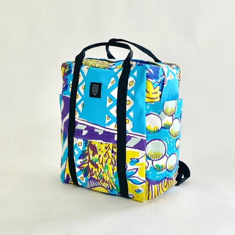 TANSAN Square Pack「Tea Time」blue