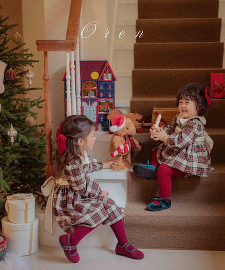 予約 OREN Noëlia Check Dress