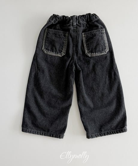 予約Elly Molly Mr. Kimode of Linework denimpants